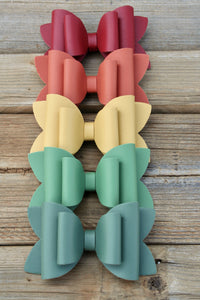 Muted Rainbow Basics Emmy Bows