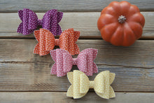 Load image into Gallery viewer, Fall Darling Dots Emmy Bows
