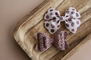 Leopard Pumpkins Emmy & Wren Bow Bundle