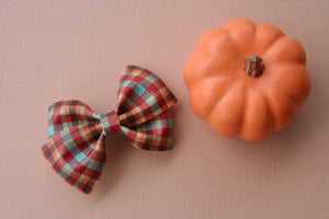 Harvest Plaid Jayme Bow