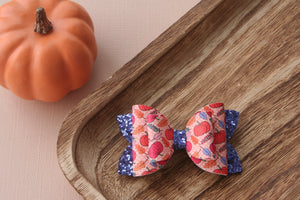 Pink Pumpkin Prarie Emmy Bow