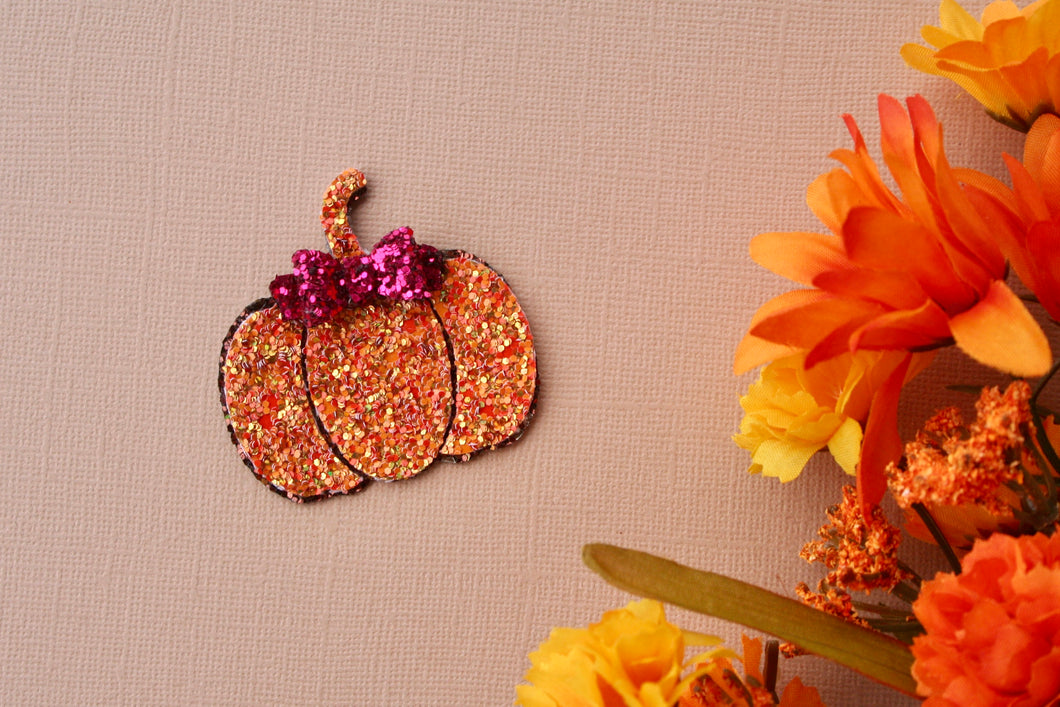 Girly Pumpkin Clip