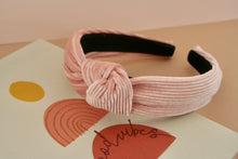 Load image into Gallery viewer, Boho Corduroy Velvet Top Knot Headbands
