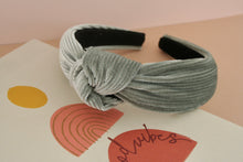 Load image into Gallery viewer, Boho Corduroy Velvet Top Knot Headbands
