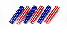 Load image into Gallery viewer, Stars and Stripes Acrylic Clip Set
