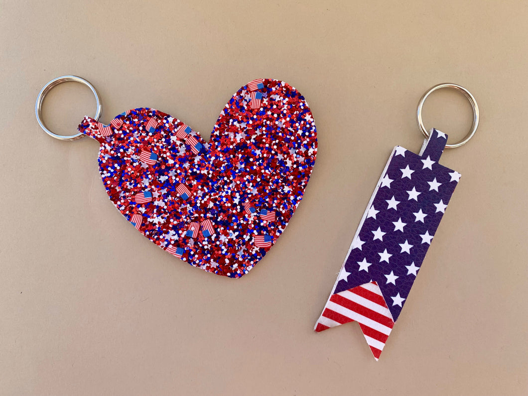 Patriotic Keychains