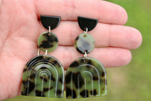 Load image into Gallery viewer, Fall Camo Drop Earrings
