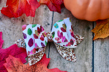 Load image into Gallery viewer, Elegant Autumn Leaves Maddie Bow
