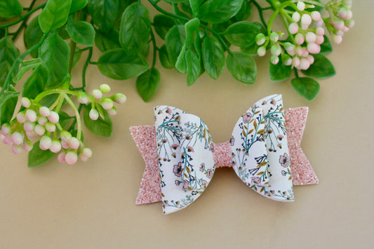 Sprigs of Spring Medium Ellie Bow