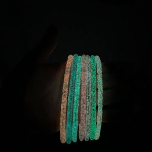 GLOW IN THE DARK Glitter Headbands