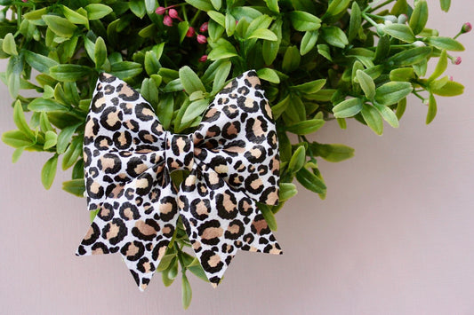 Leopard Luxe Maizie Bow