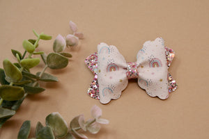 Enchanted Rainbows Baby Bailey Bow