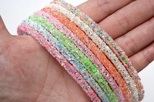 GLOW IN THE DARK Glitter Headbands