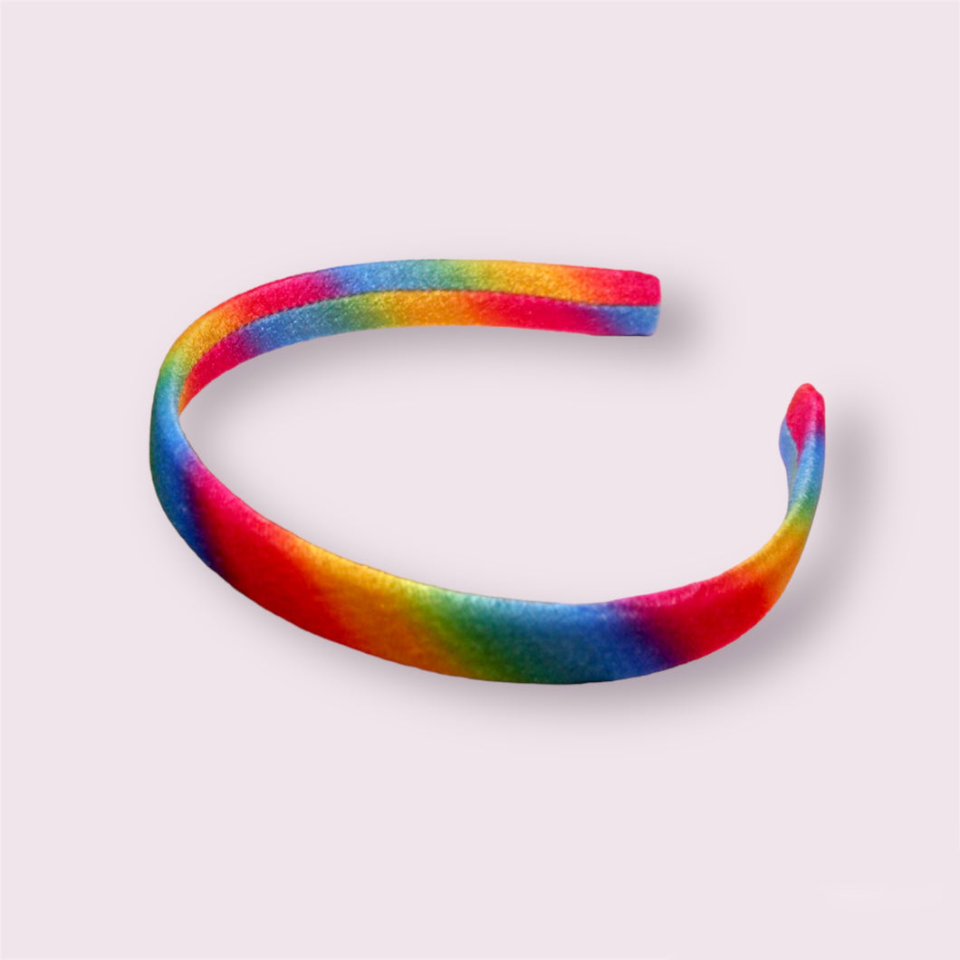 Tie Dye Velvet Headband