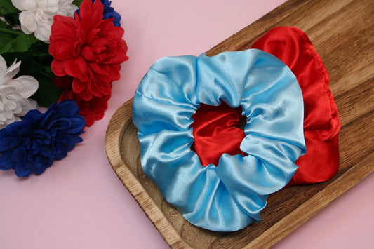 LIGHT UP Satin Scrunchie