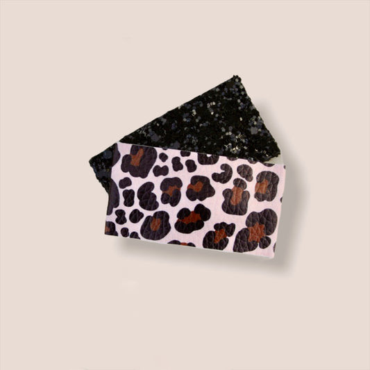 Classic Leopard Snap Clip Set