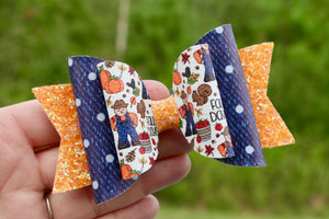 Fall Days Large Ellie Bow