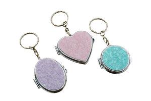 Compact Mirror Keychain