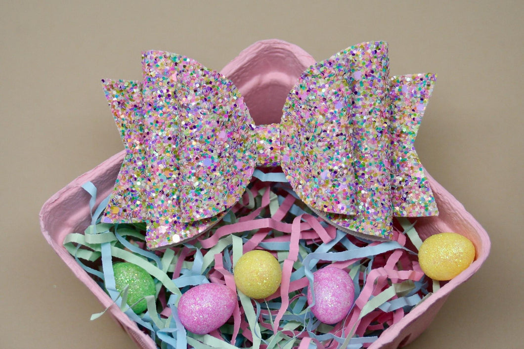 Jelly Belly Glitter Large Ellie Bow