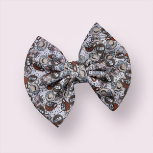 Cocoa & Marshmallows Capri Bow