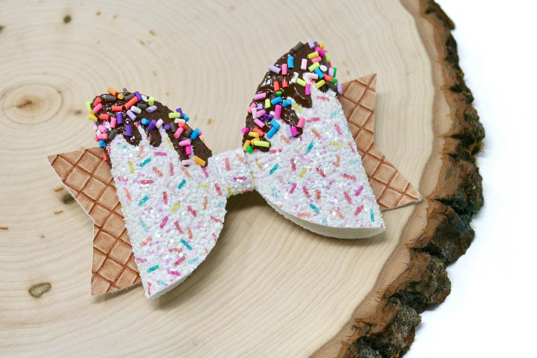 Ice Cream Sprinkles Medium Ellie Bow