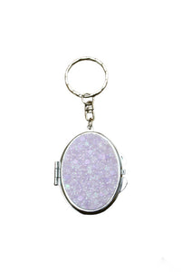 Compact Mirror Keychain