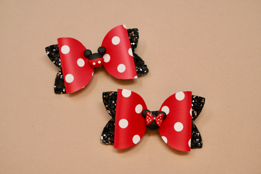 Red & White Polka Dot Emmy Piggy Set