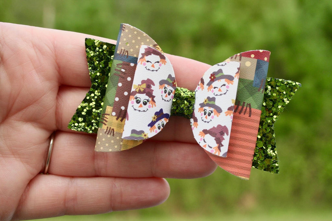 Sweetest Scarecrows Medium Ellie Bow