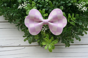 Lovely Checkerboard Medium Maggie Bow