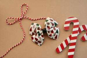 Trendy Christmas Trees Wren Bow