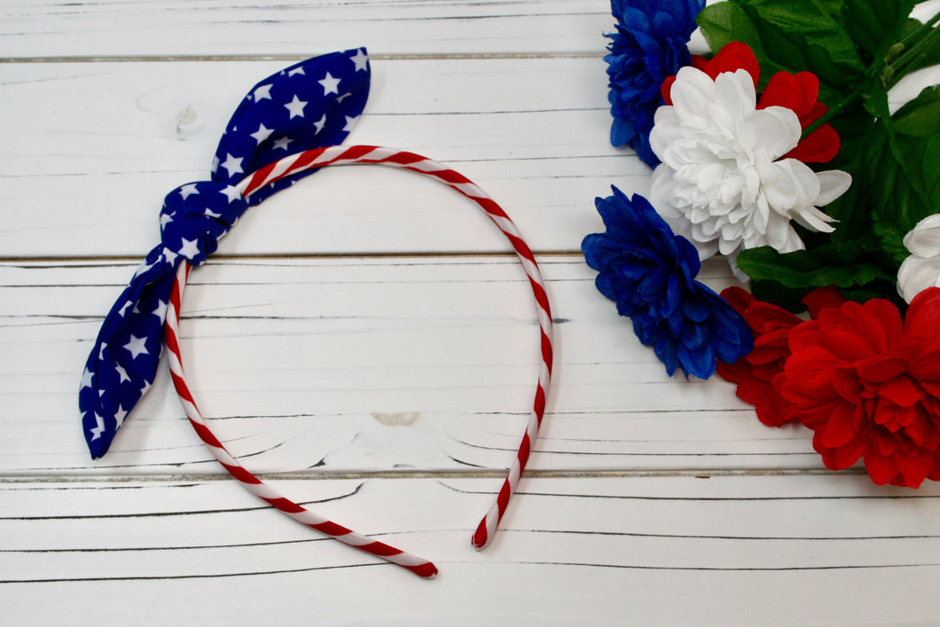 Stars & Stripes Rory Bow Headband