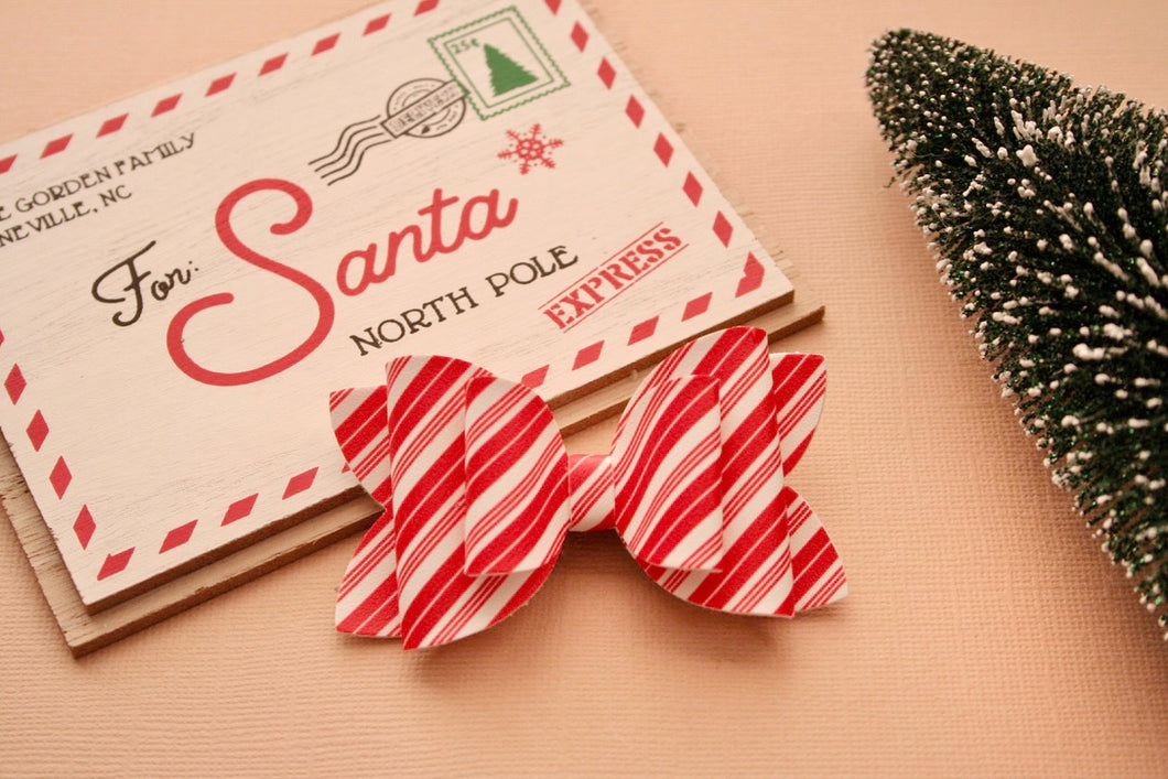 Candy Cane Stripes Emmy Bow