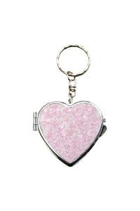 Compact Mirror Keychain