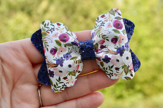 Jewel Blossoms Bailey Bow