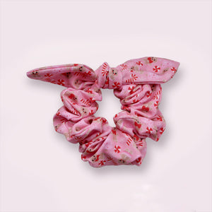 Pink Gingerbread Scrunchie