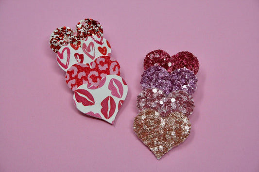 Heart Stacker Hair Clip