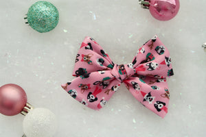 Santa Paws Large Everly Bow