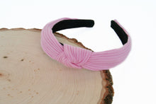 Load image into Gallery viewer, Pastels Rib Knit Top Knot Headbands
