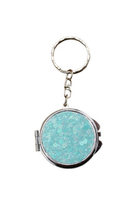 Compact Mirror Keychain