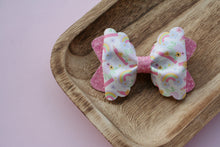 Load image into Gallery viewer, Back to School Rainbows Bailey Bow
