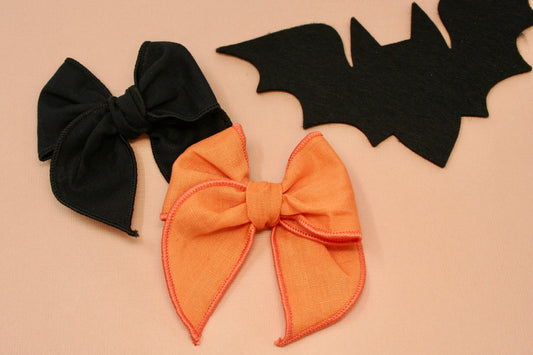 Linen Small Remi Bow