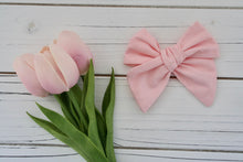 Load image into Gallery viewer, Cotton Spring Solid Large Everly Bow
