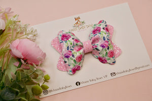 Sweet Spring Blooms Bailey Bow