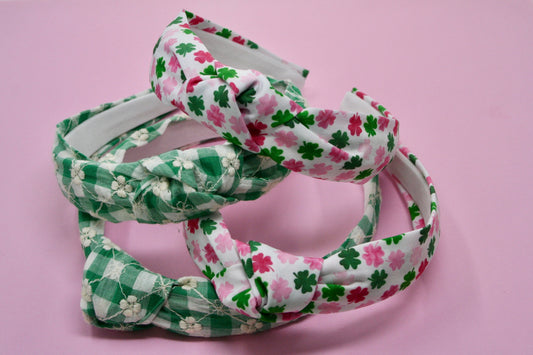 St. Patrick’s Day Top Knot Headbands