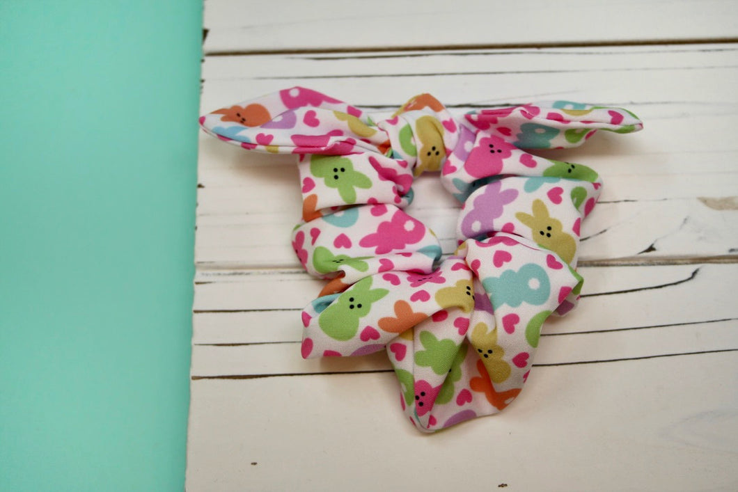 Colorful Bunnies Scrunchie