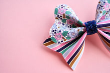 Load image into Gallery viewer, Floral Large Cora Bow
